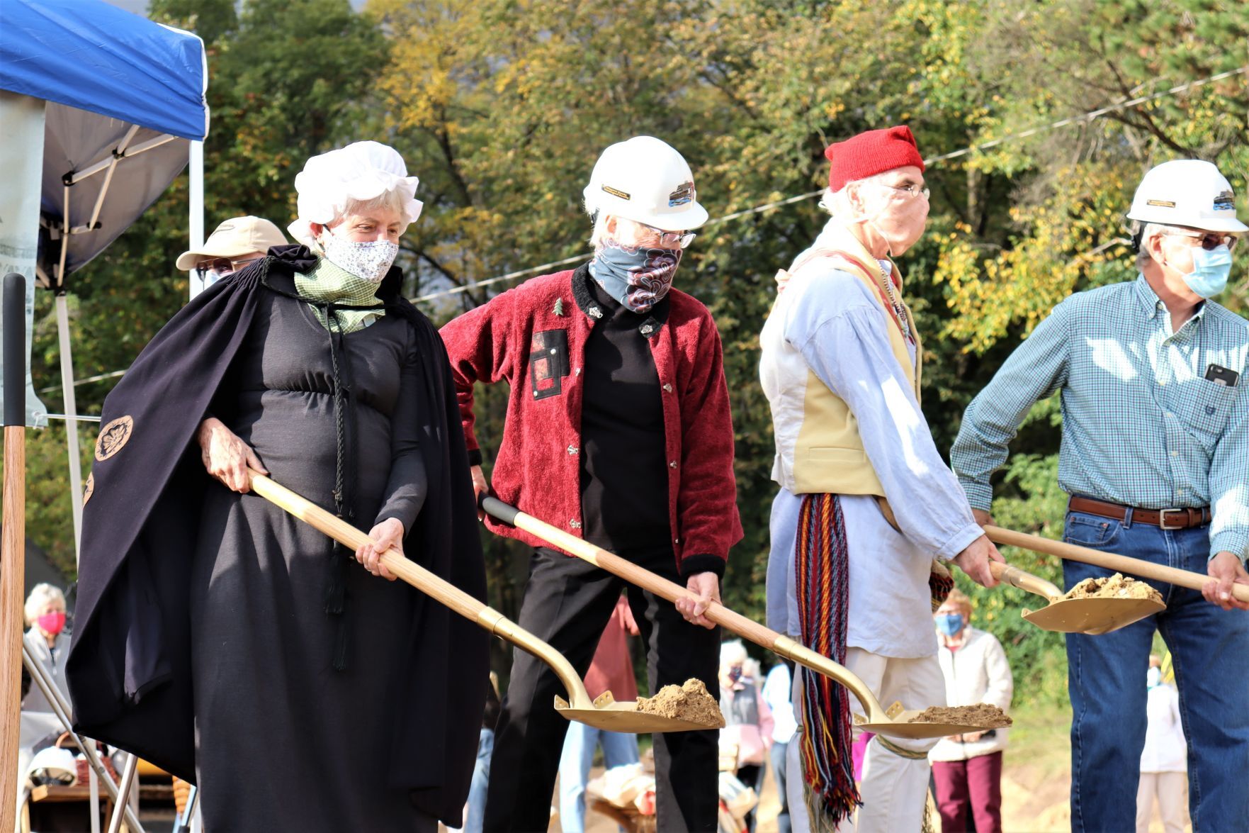 Chippewa Area History Center groundbreaking